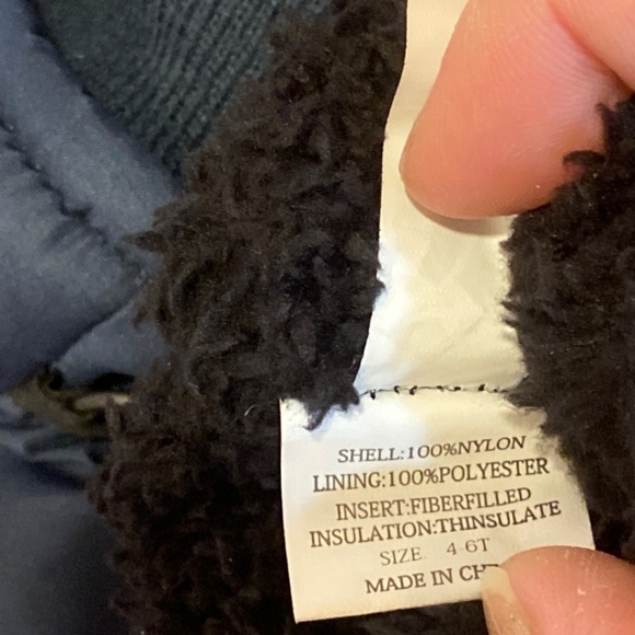 NEW 3M THINSULATE SHARK SNOW SKI WINTER GLOVES MITTENS FLEECE LINING SZ 4T-6T - Picture 7 of 7